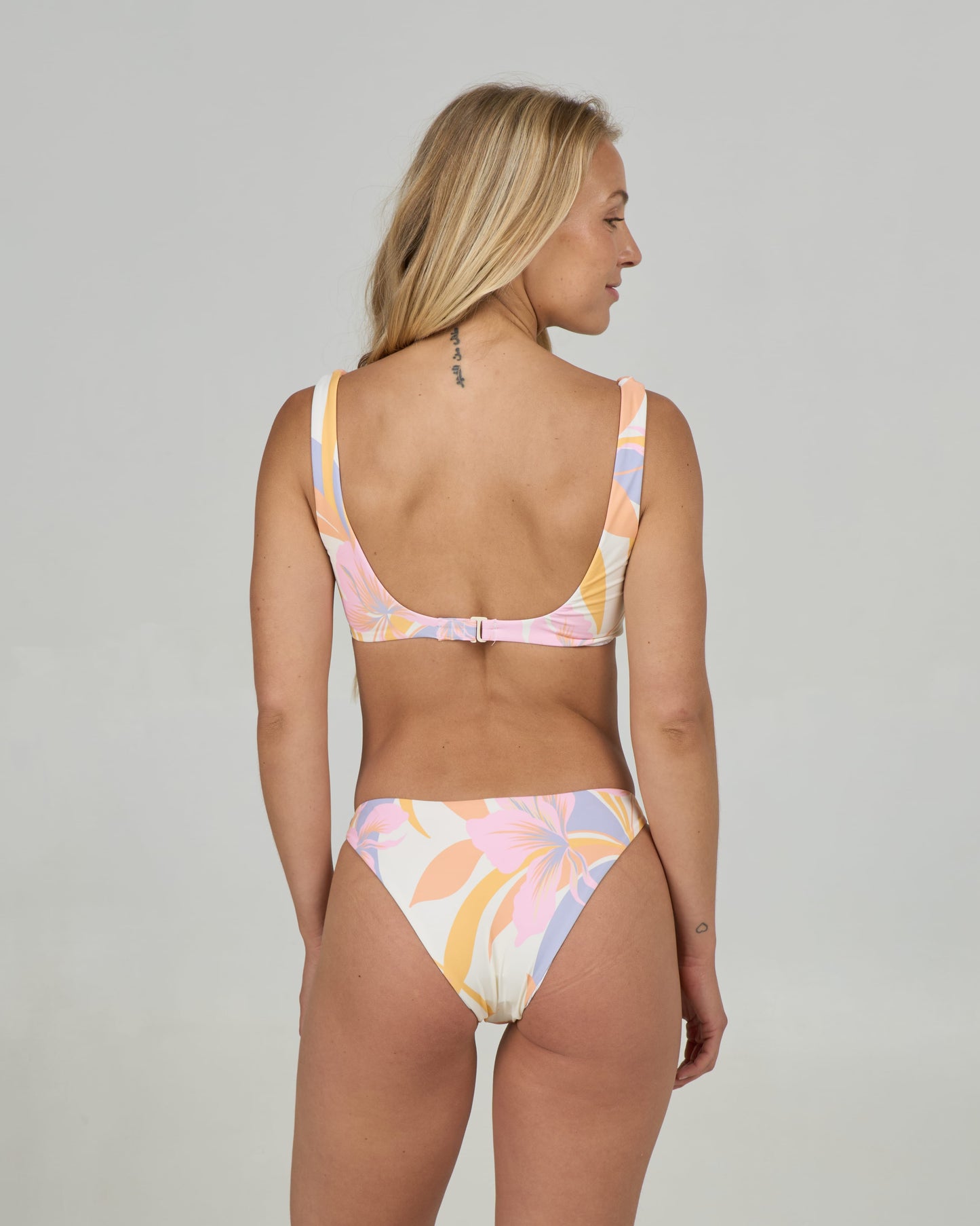 Bloomed Bralette Top - Off White