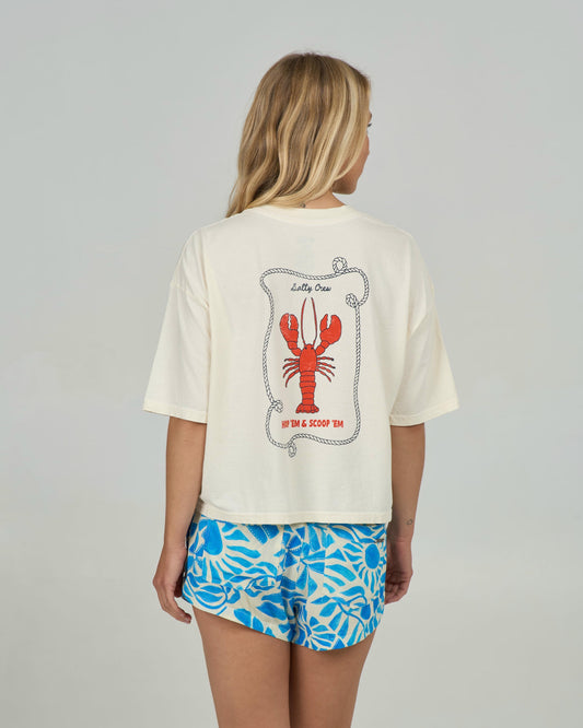 Shellbrate Skimmer Tee - Off White