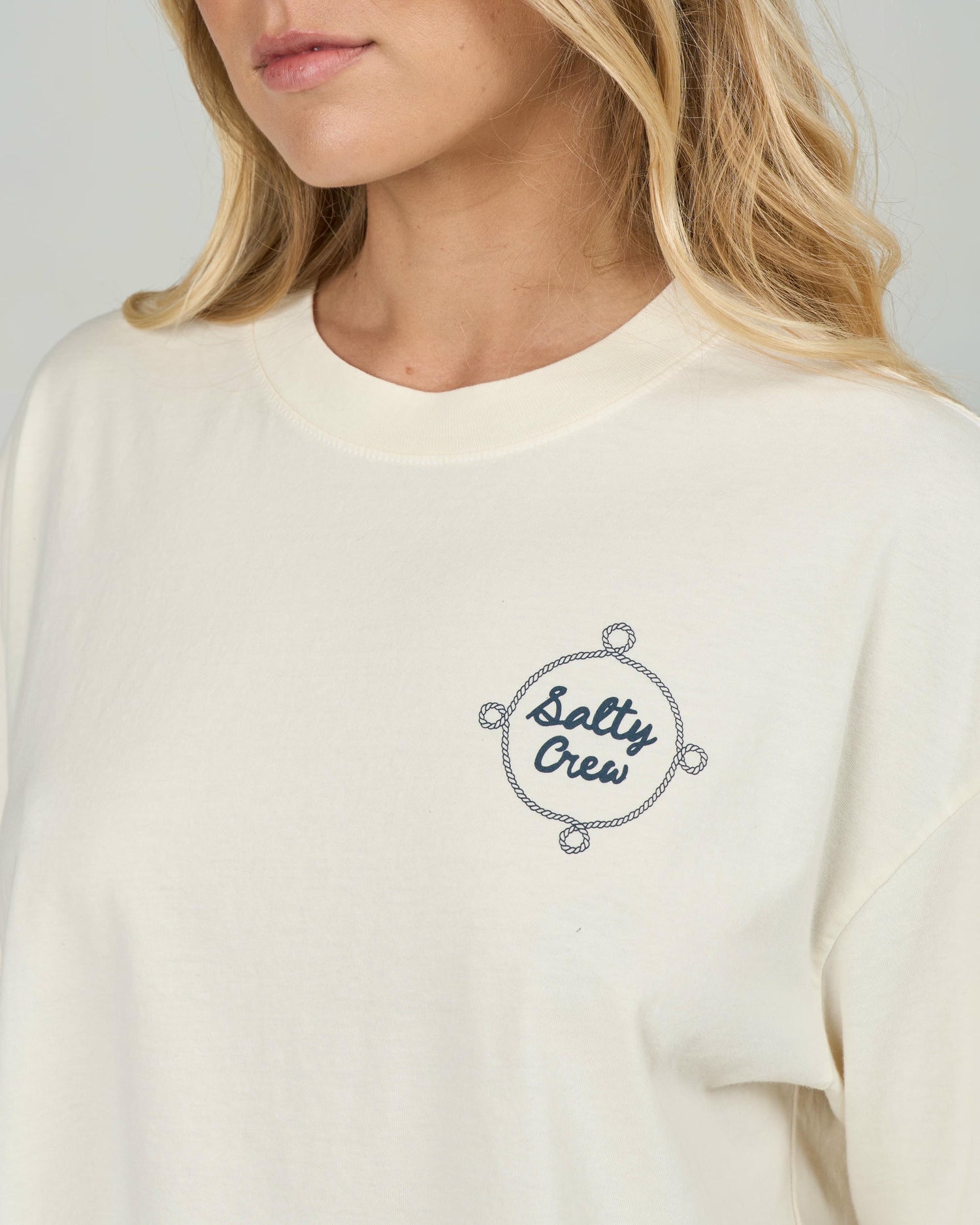 Shellbrate Skimmer Tee - Off White