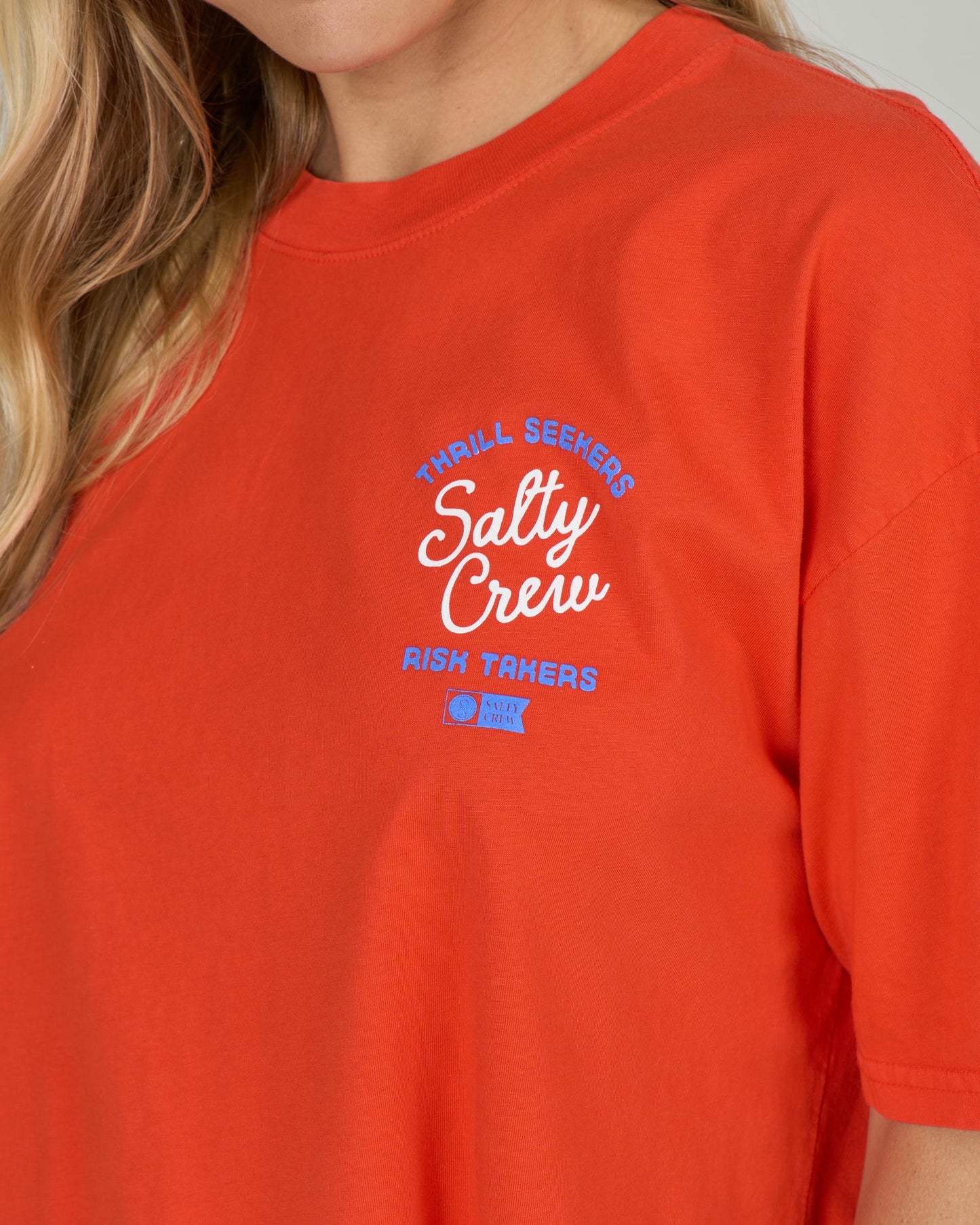Salty Skimmer Tee - Chili Pepper