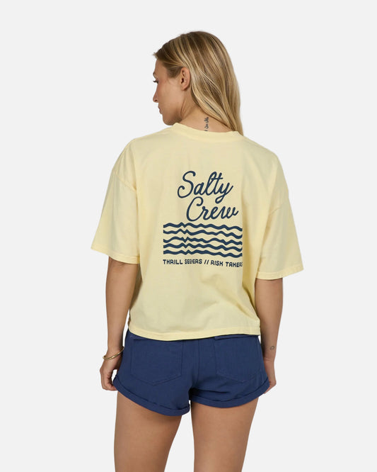 Salty Skimmer Tee - Sunshine