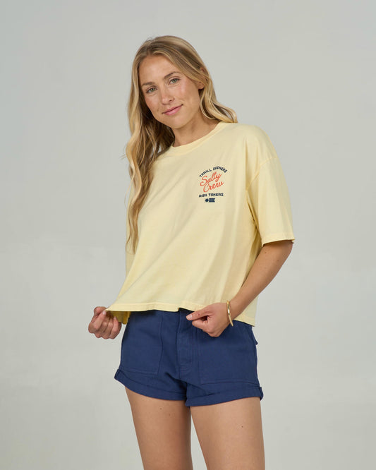 Salty Skimmer Tee - Sunshine