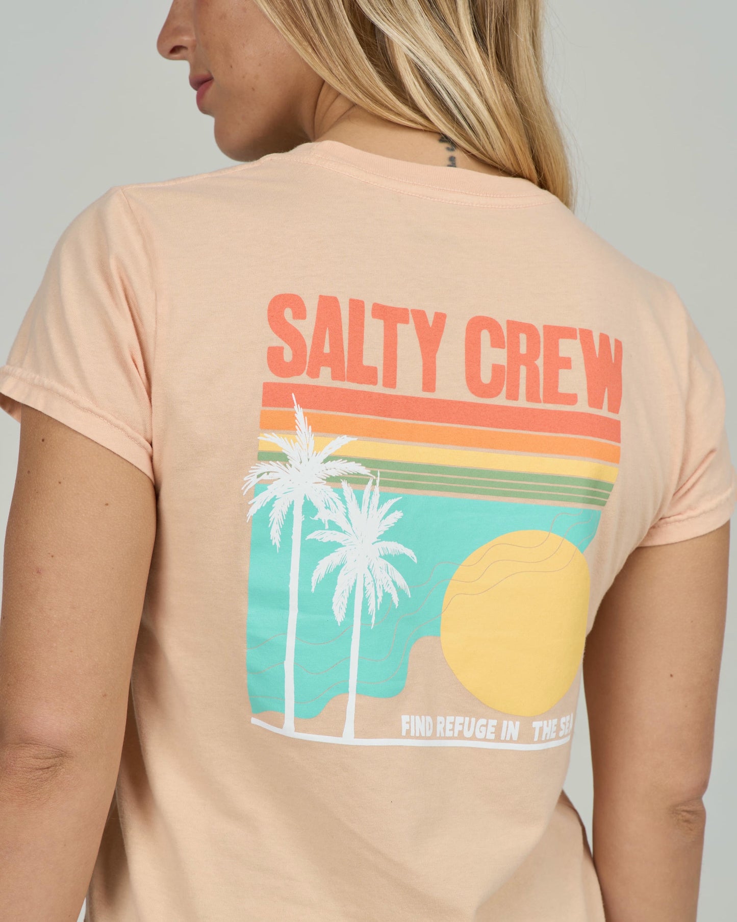 Simplicity Modern Tee - Apricot