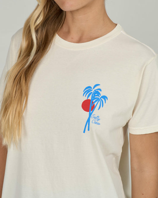 Geo Palm B.f. Tee - Off White