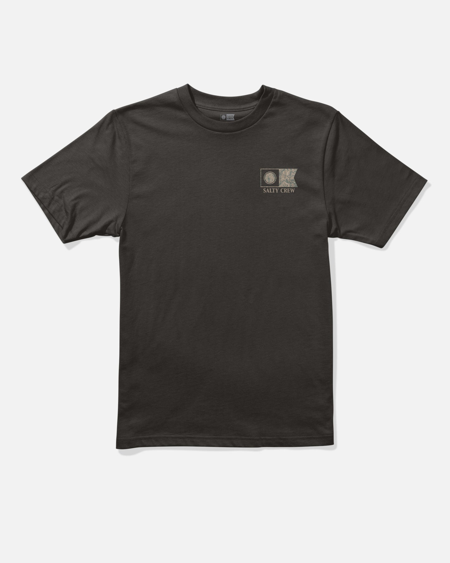 Flagship Fill  Ss Tee Kids - Black