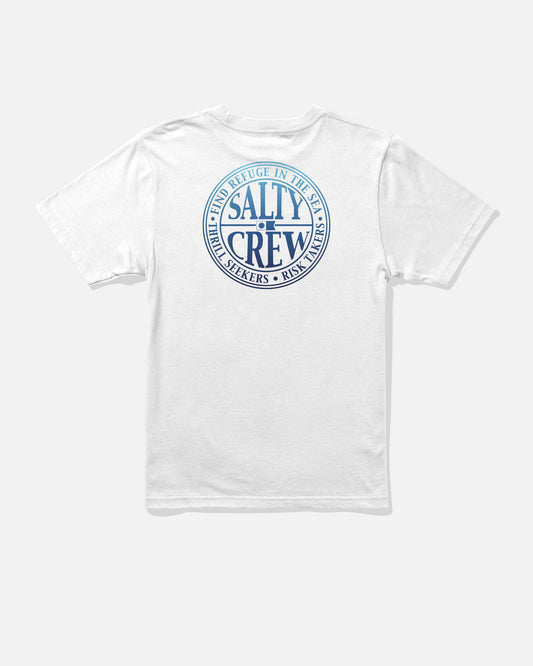 Global  Ss Tee Kids - White