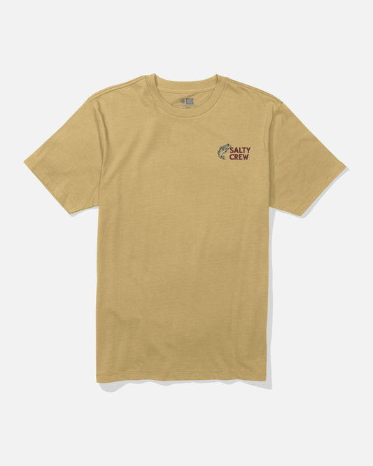 Bait Shop Ss Tee - Mineral Yellow