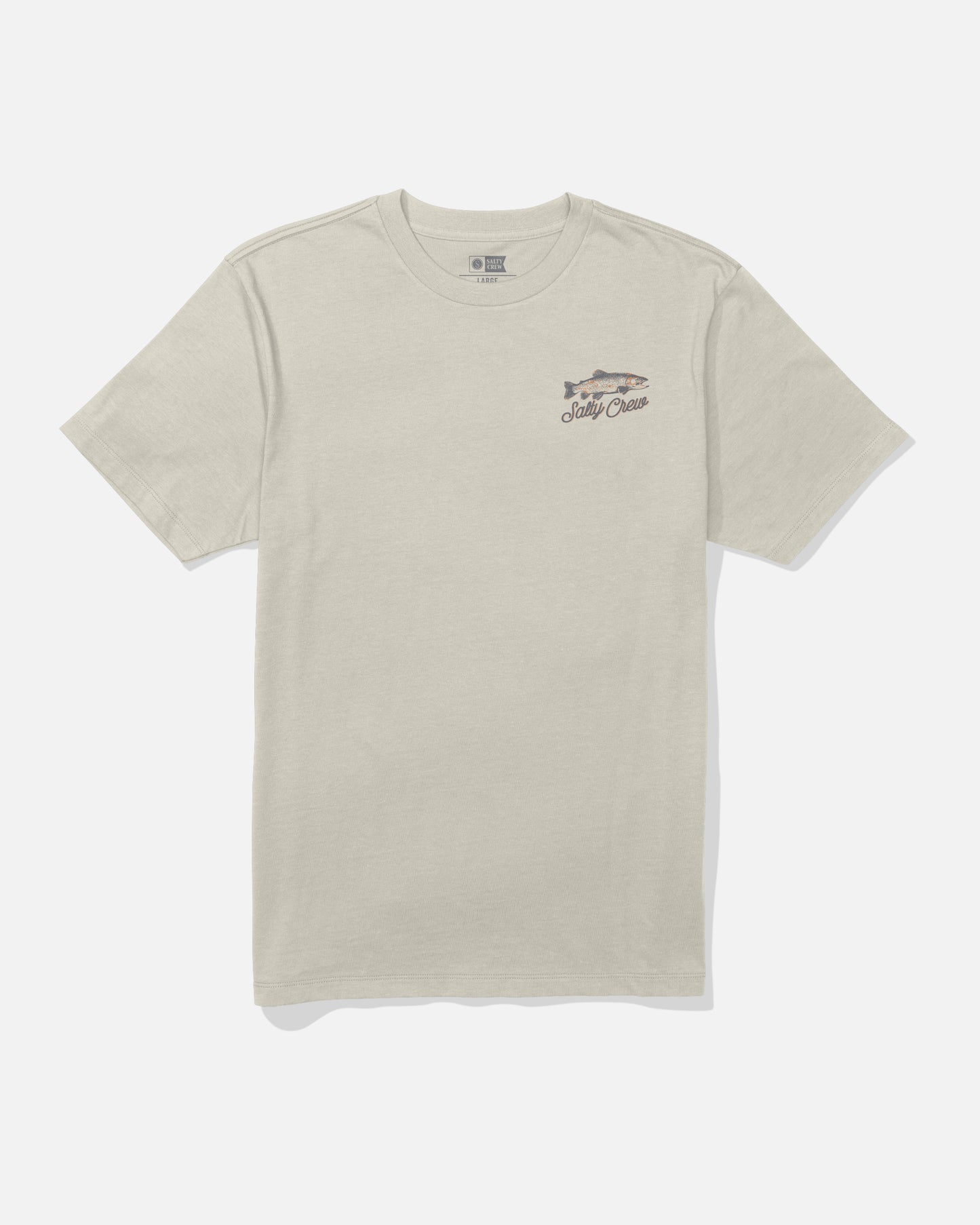 Fish Fest Ss Tee - Moonbeam