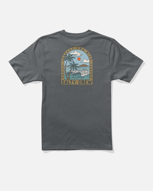 Archway  Ss Tee Kids - Charcoal