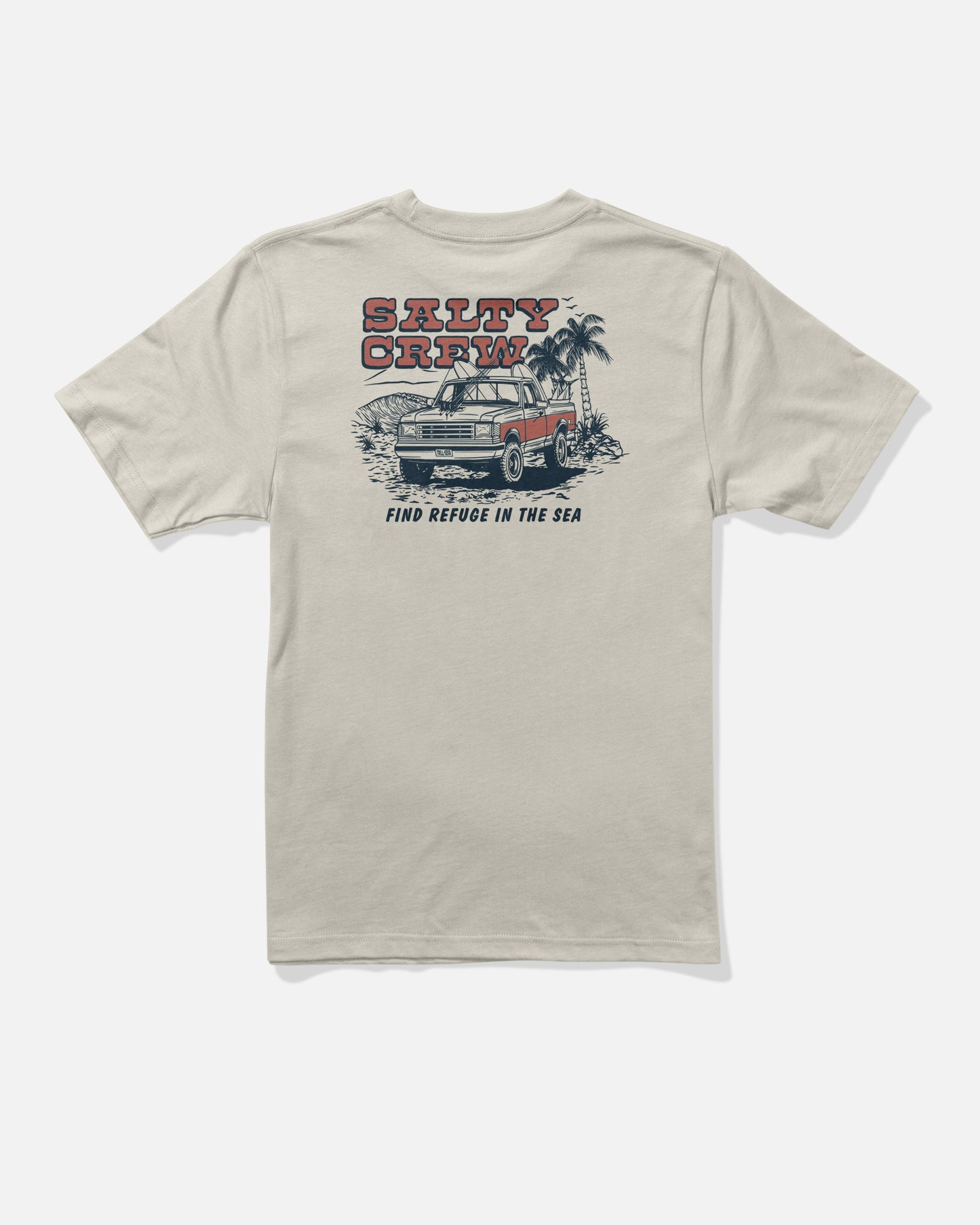 Truck Stop  Ss Tee Kids - Moonbeam