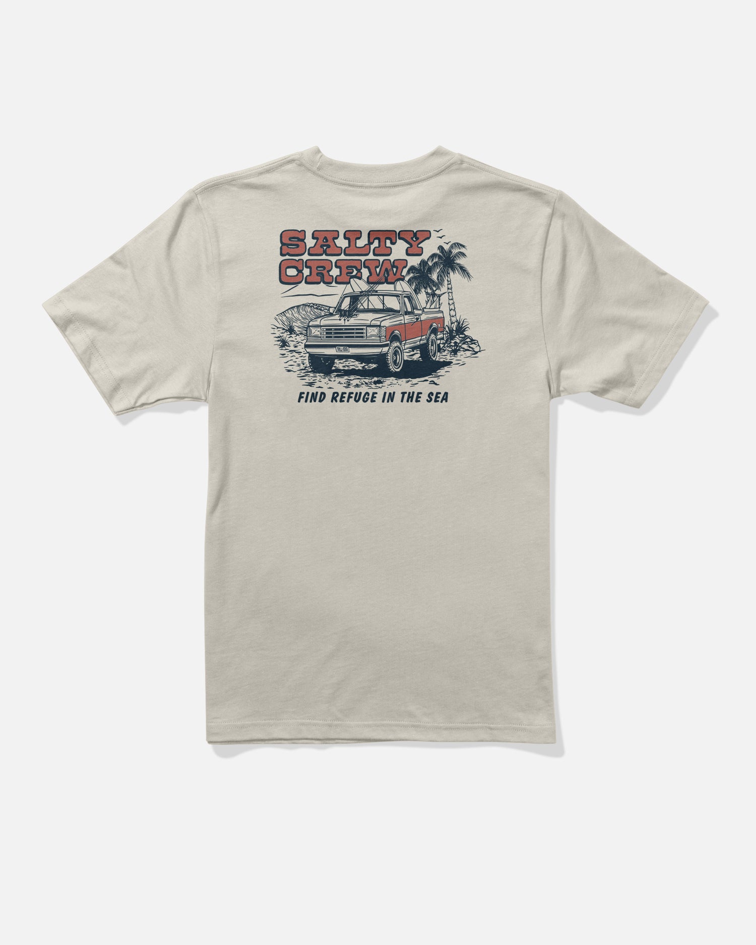 Truck Stop  Ss Tee Kids - Moonbeam