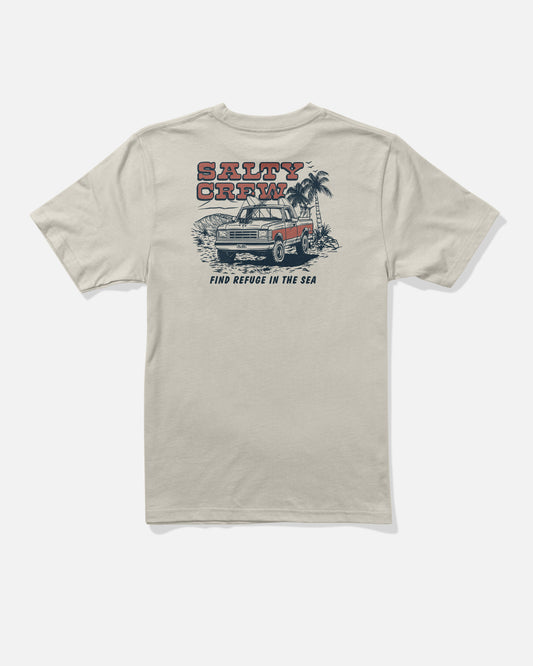 Truck Stop  Ss Tee Kids - Moonbeam