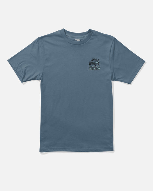 Truck Stop  Ss Tee Kids - Slate