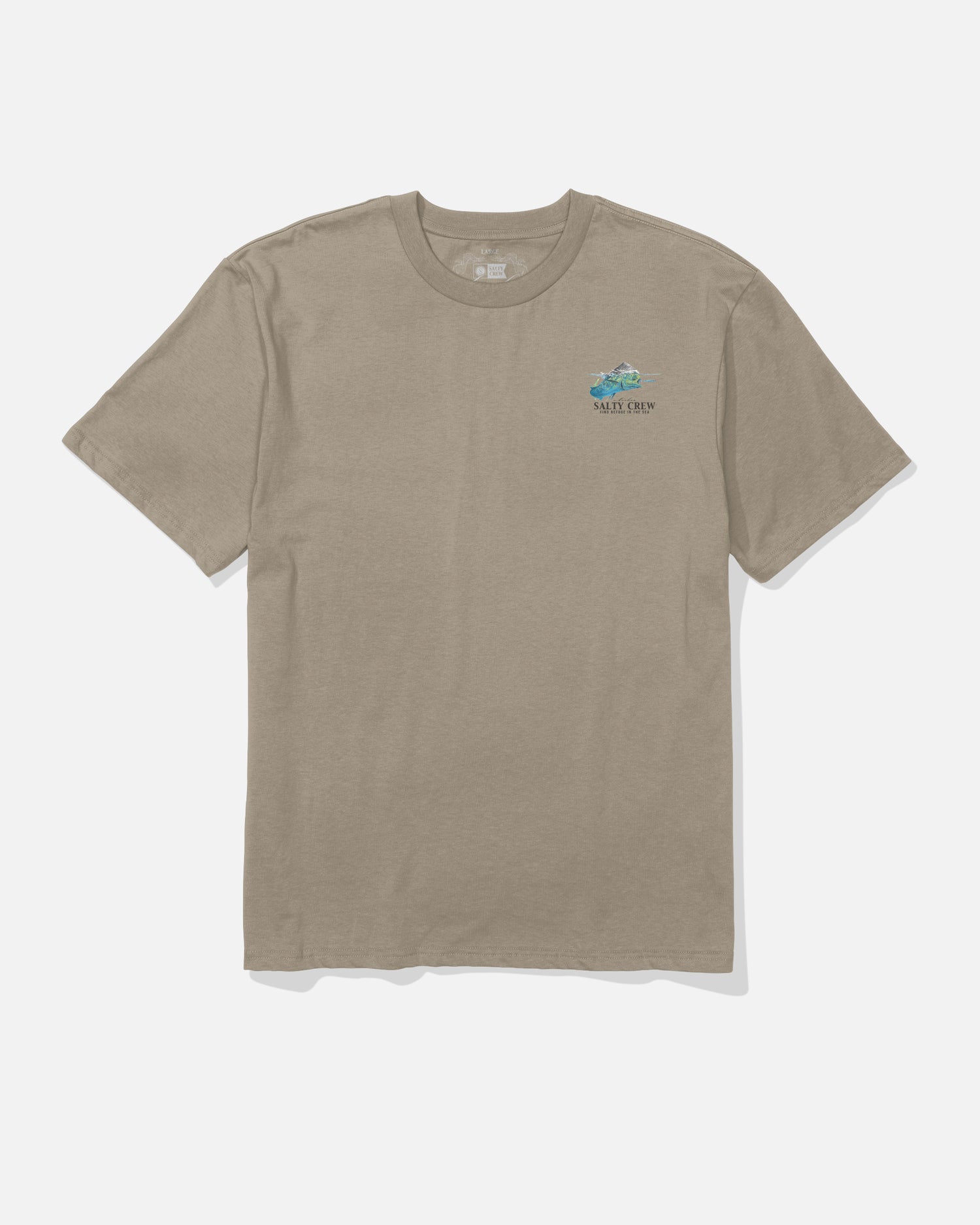 Mahi Surface Ss Tee - Twig