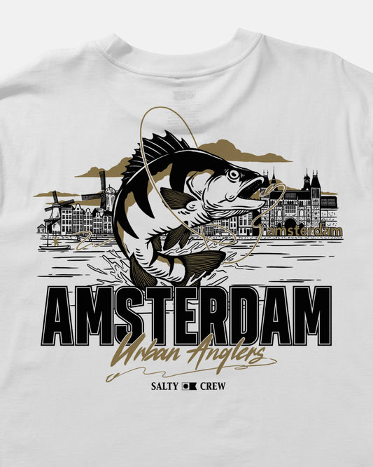 Amsterdam Urban Angler Ss Tee - White