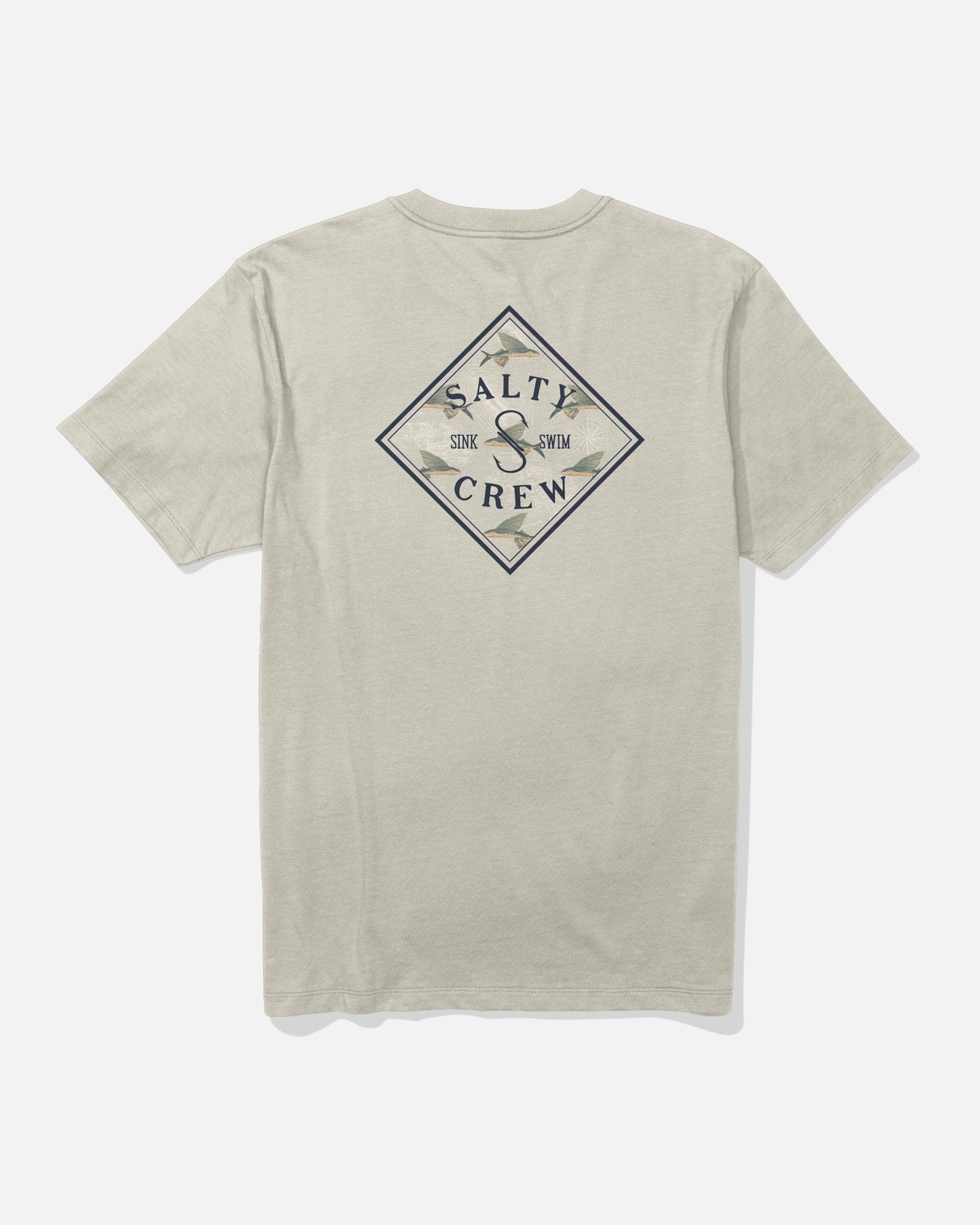 Tippet Fill Ss Tee - Moonbeam