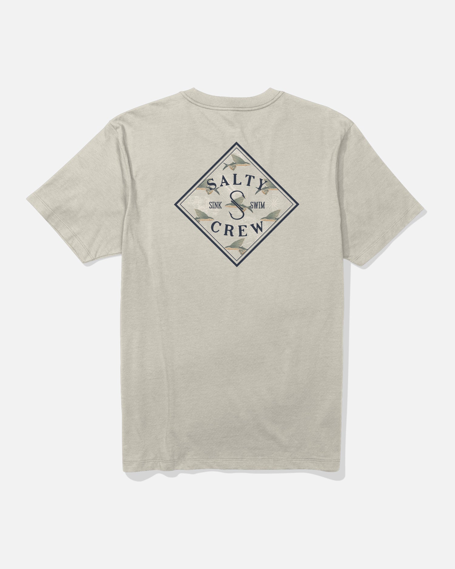 Tippet Fill Ss Tee - Moonbeam