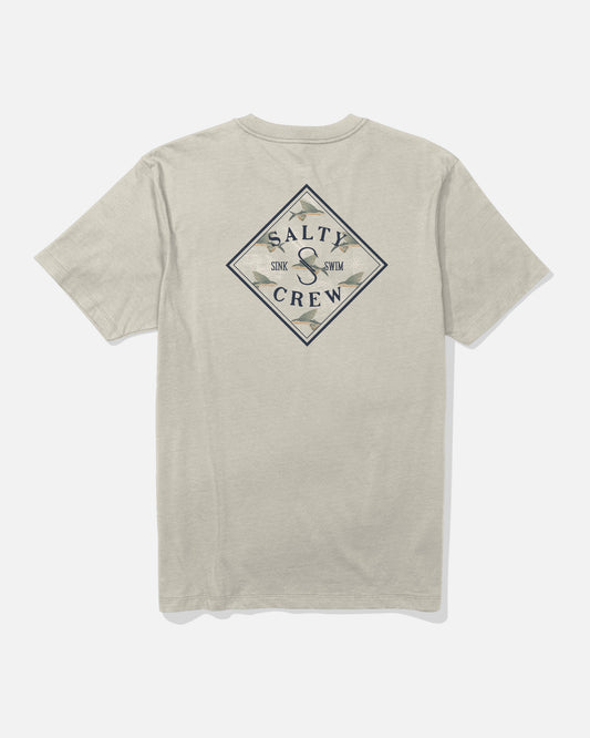 Tippet Fill Ss Tee - Moonbeam