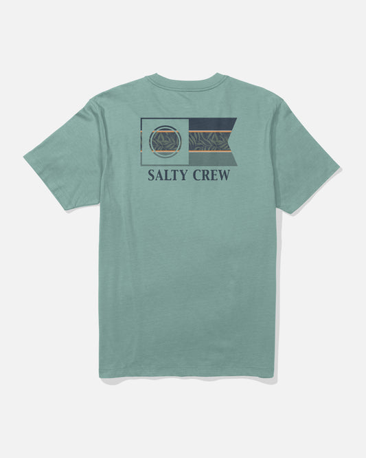 Flagship Ss Tee - Mackerel