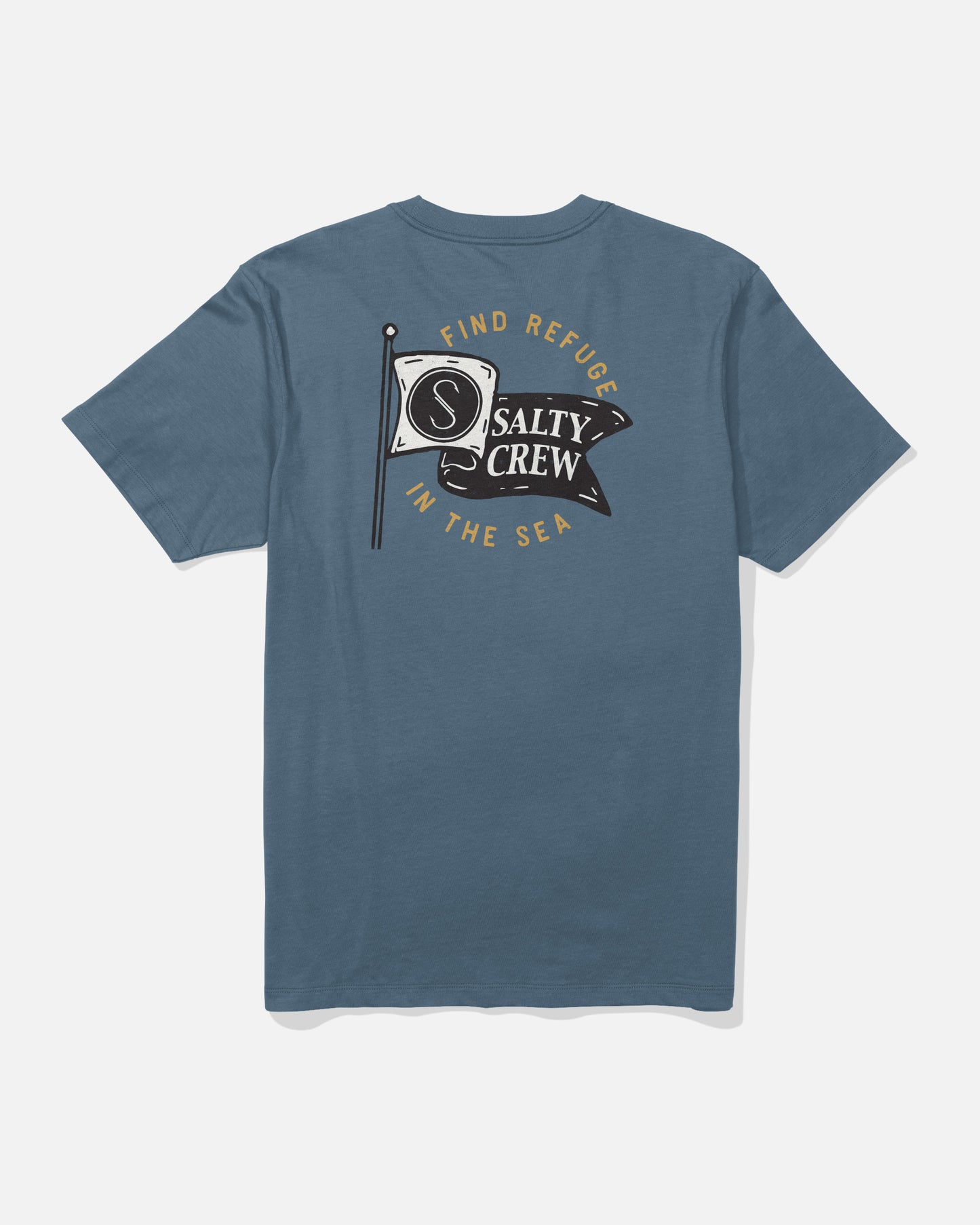 Wavey Ss Tee - Slate
