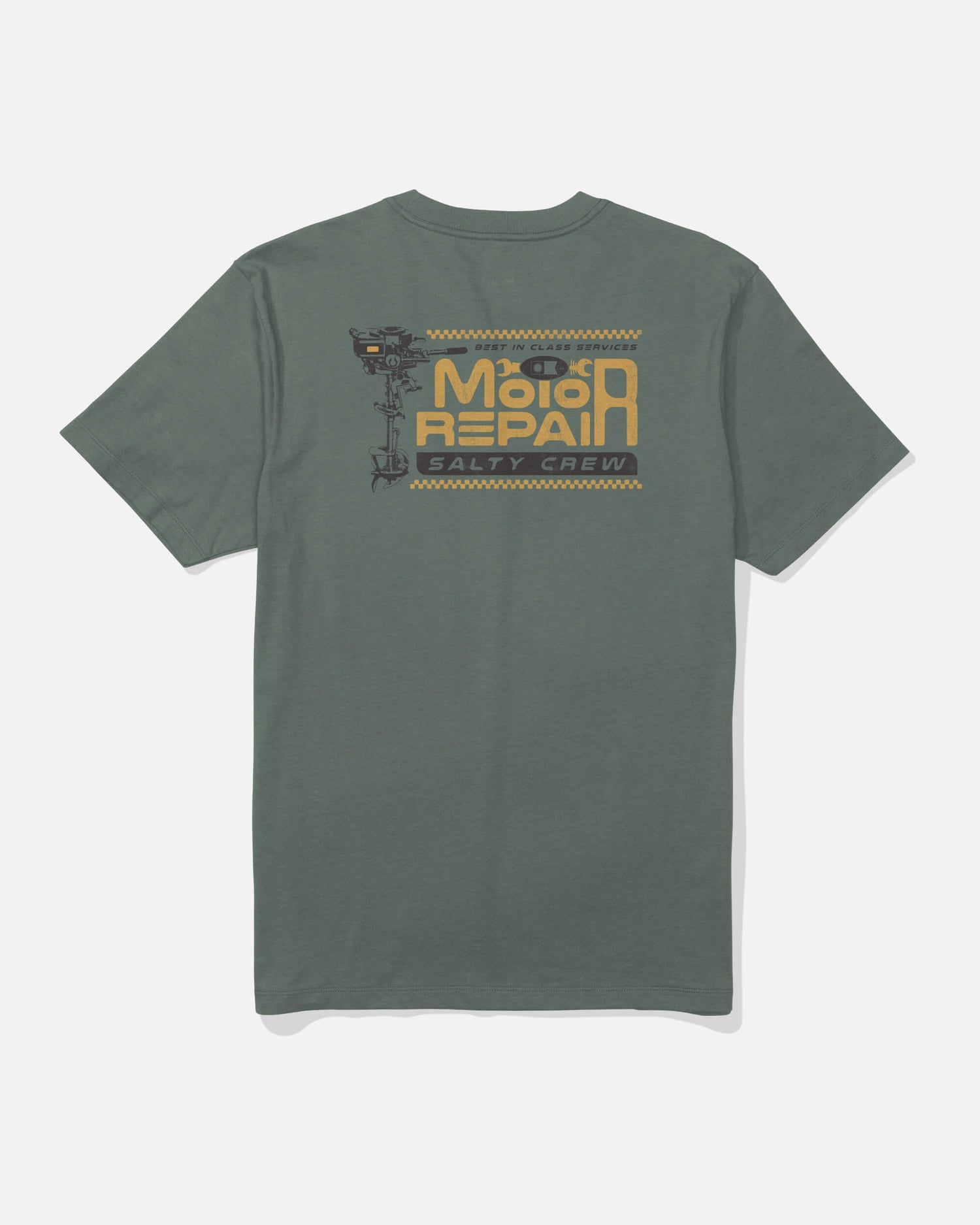 Motor Repair Ss Tee - Laurel Wreath