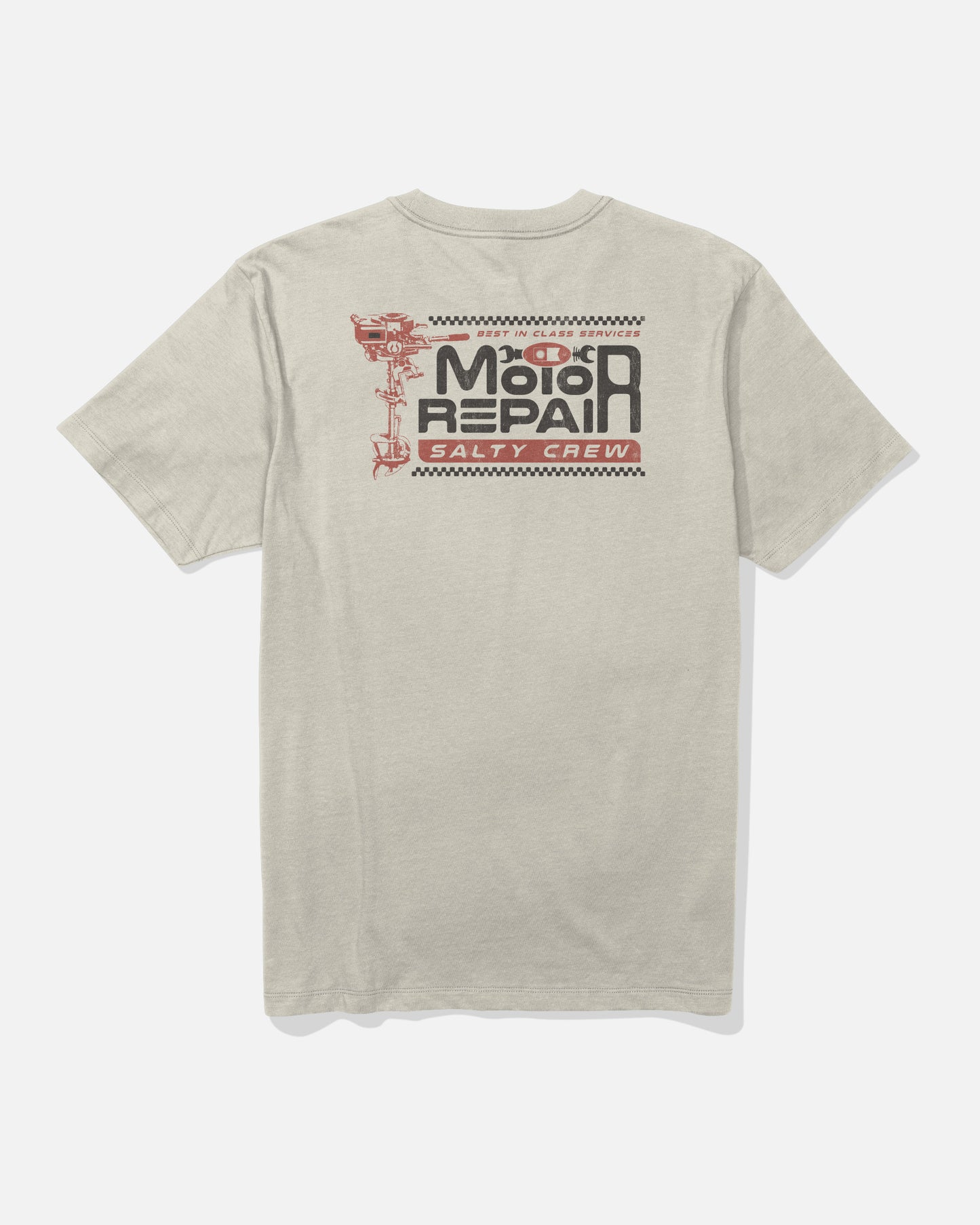 Motor Repair Ss Tee - Moonbeam