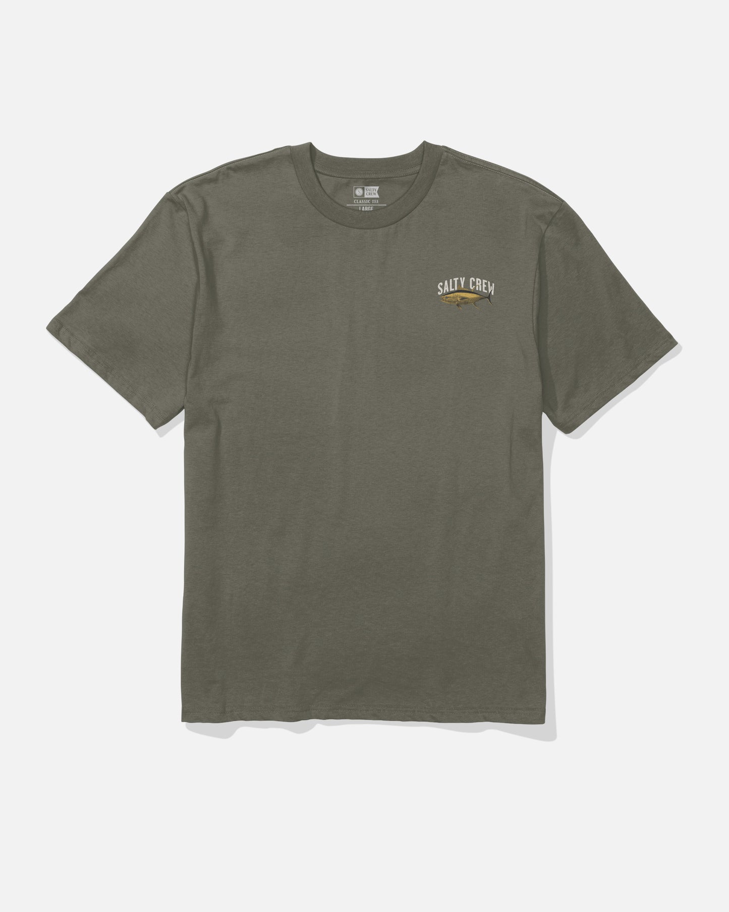 Bitmap Classic Ss Tee - Dusty Olive