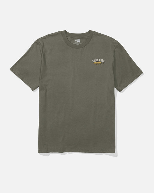 Bitmap Classic Ss Tee - Dusty Olive