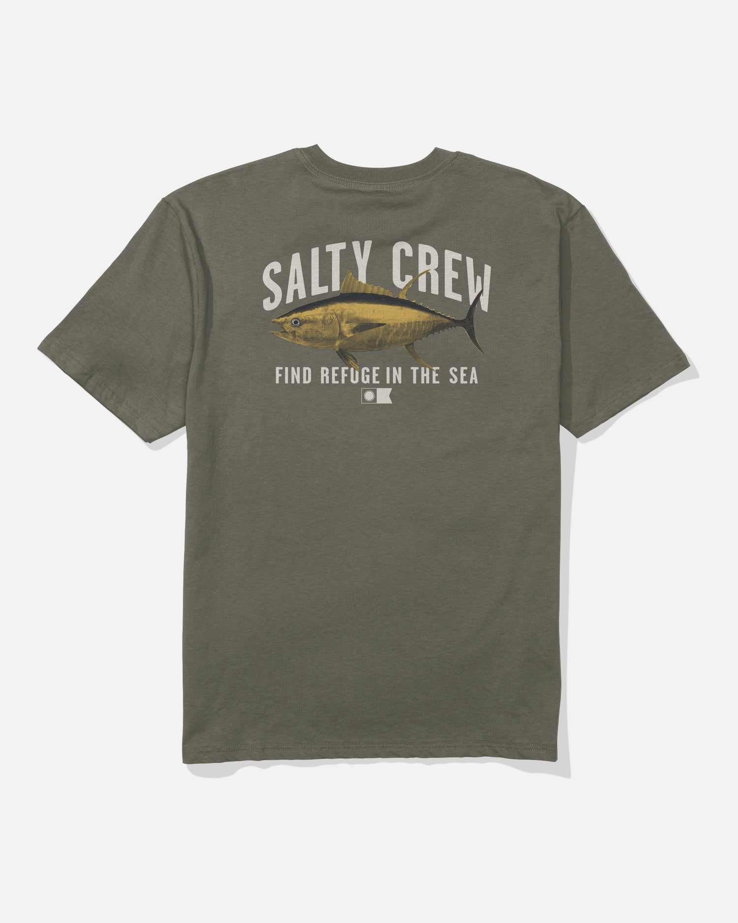 Bitmap Classic Ss Tee - Dusty Olive