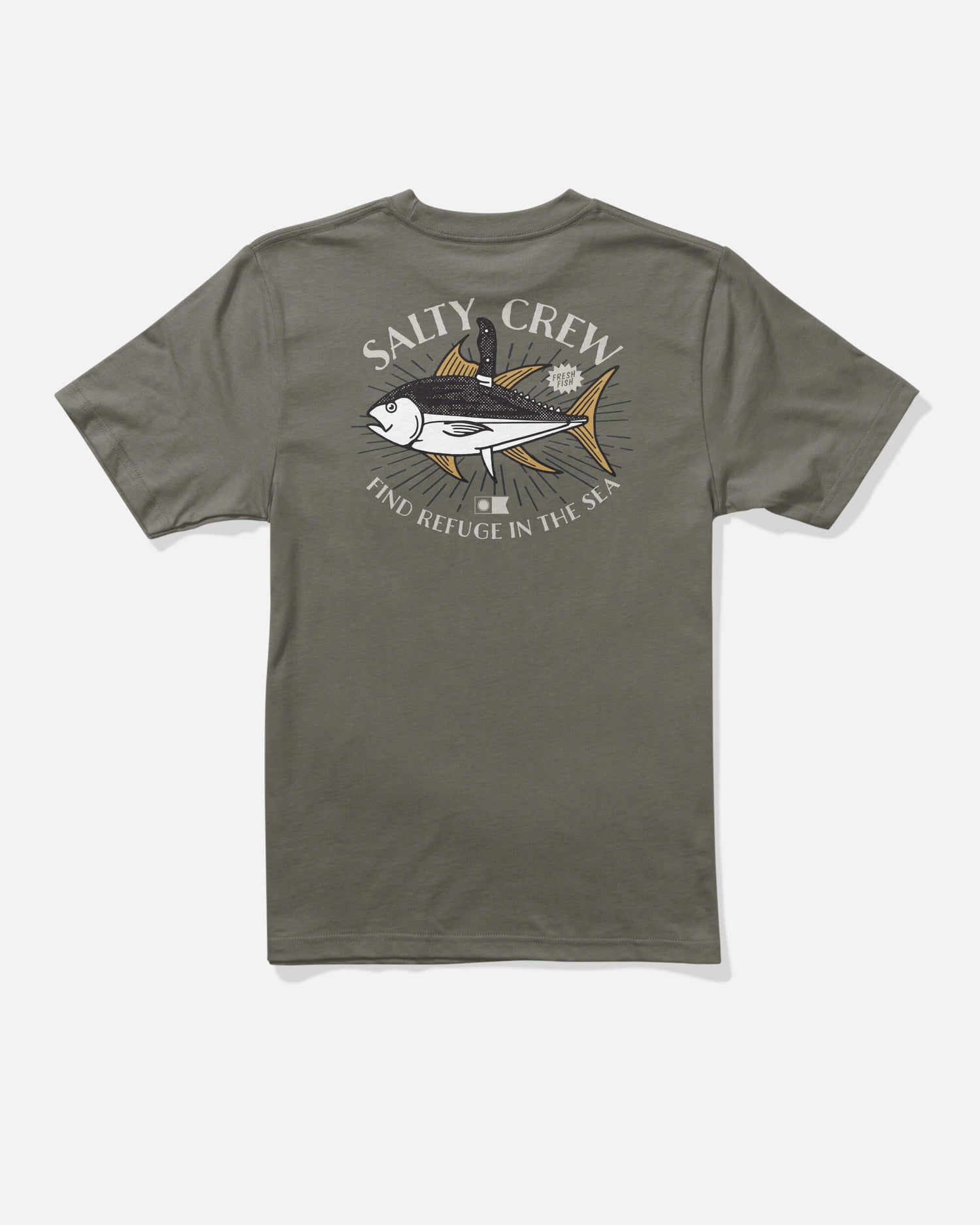 Omakase  Ss Tee Kids - Dusty Olive