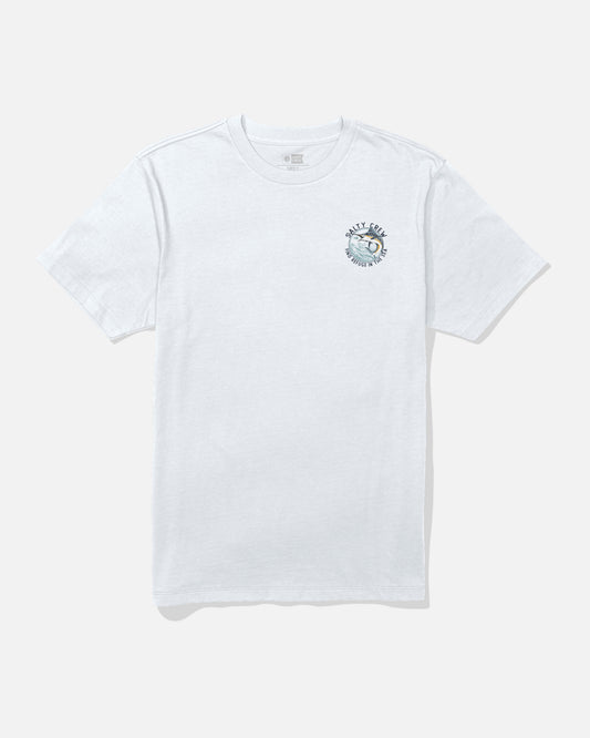 Schooled Ss Tee - White