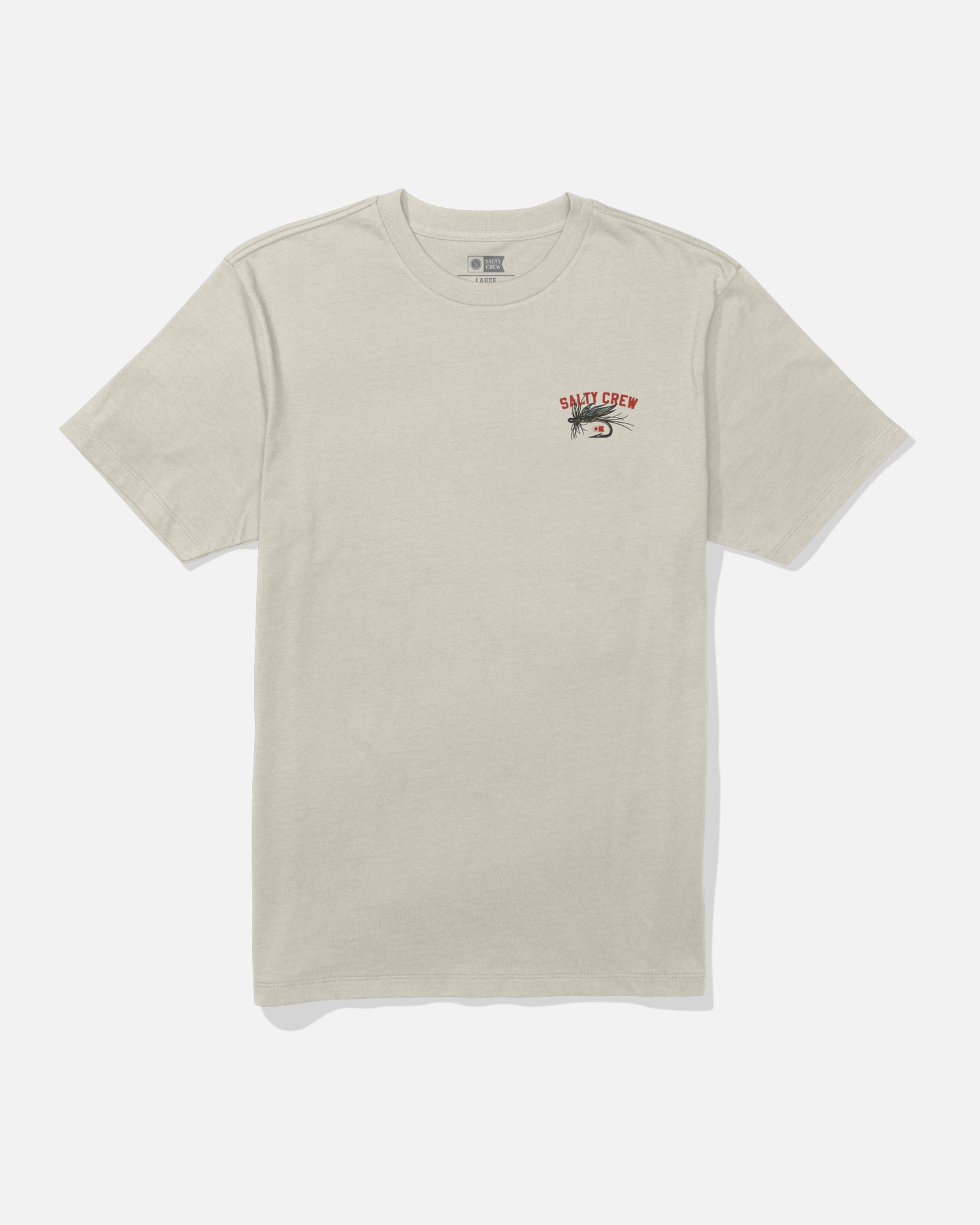 Fishing Co Ss Tee - Moonbeam