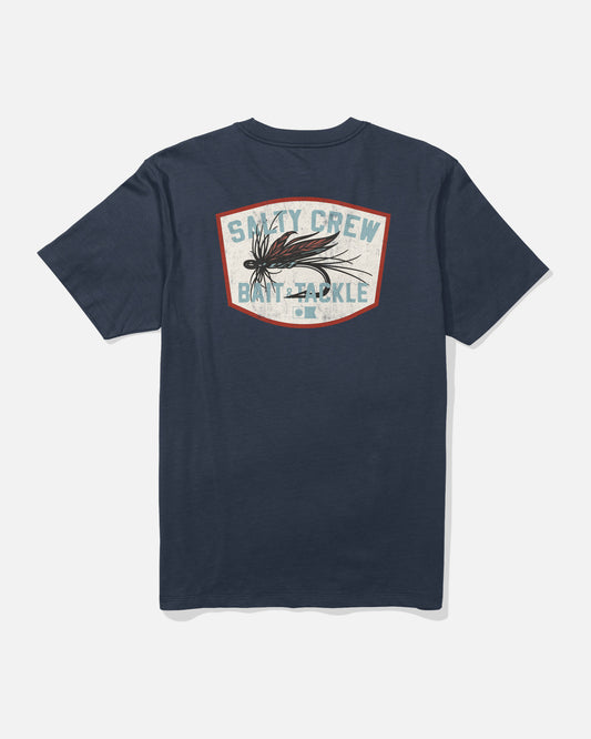 Fishing Co Ss Tee - Navy