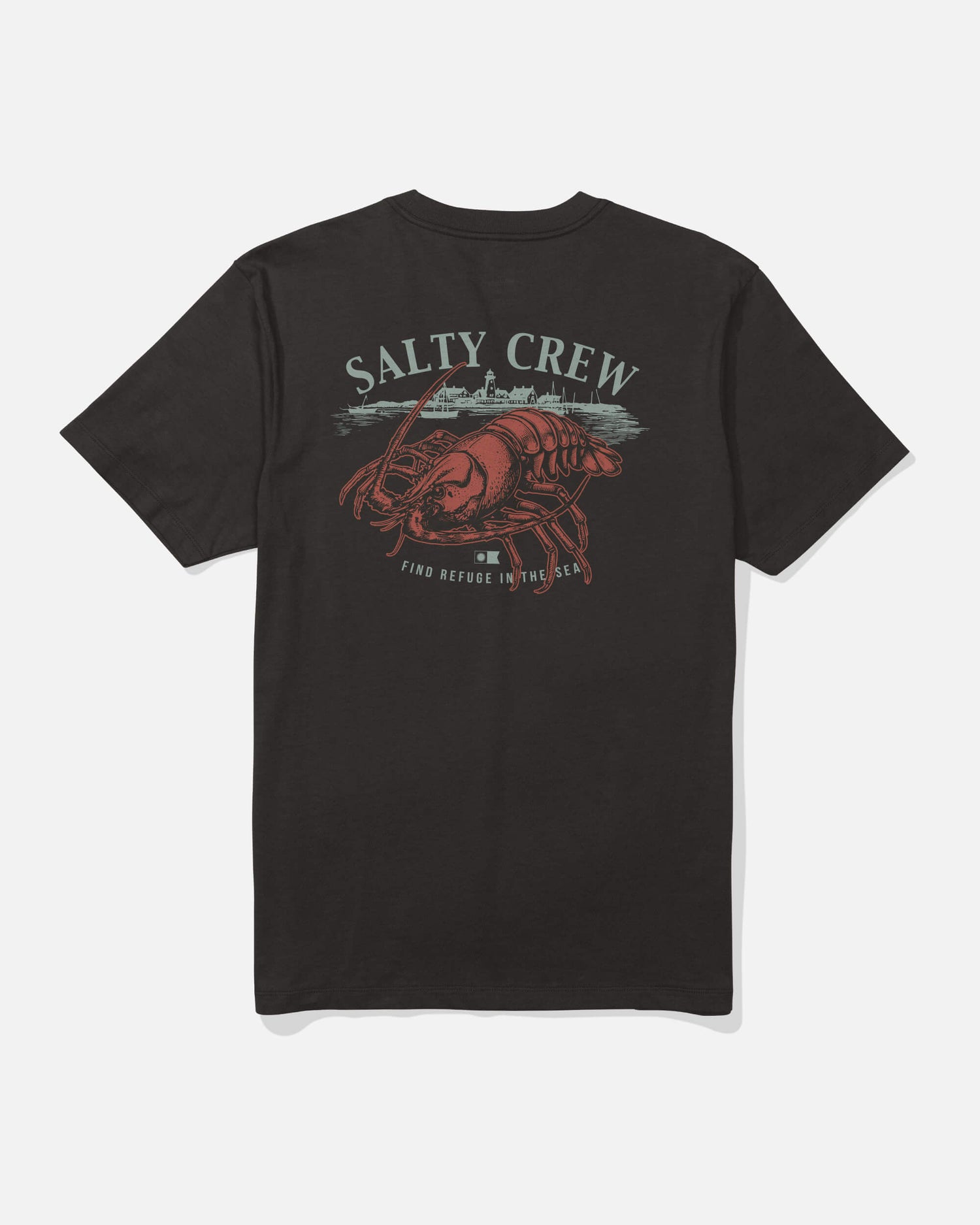 Shelled Ss Tee - Black