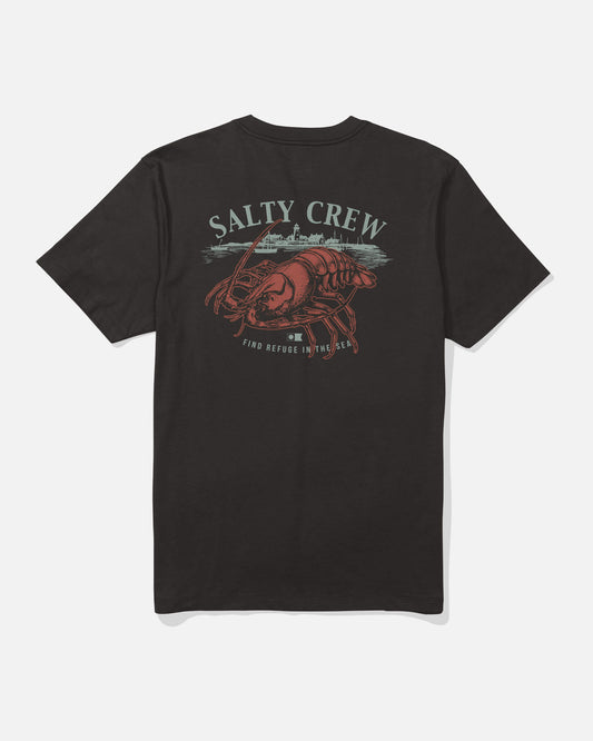 Shelled Ss Tee - Black