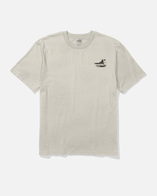 On Board S/S Tee - Moonbeam