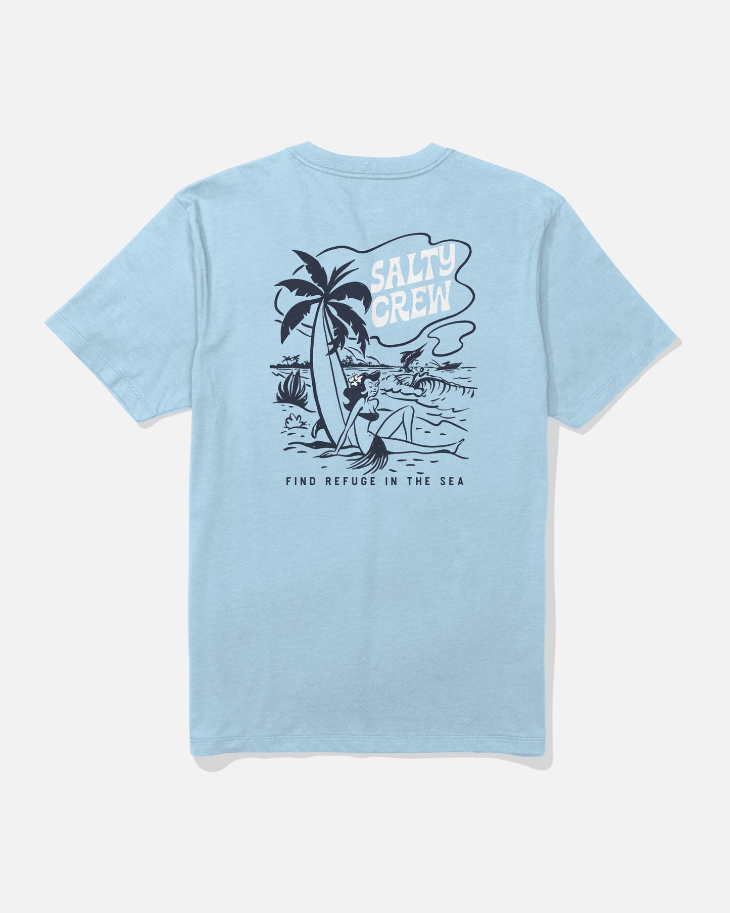 Lounge Ss Tee - Clear Sky
