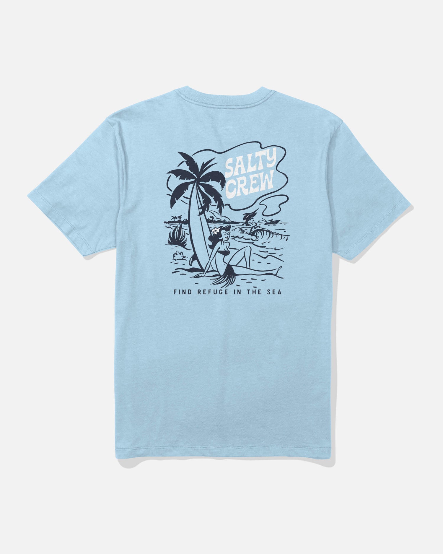 Lounge Ss Tee - Clear Sky