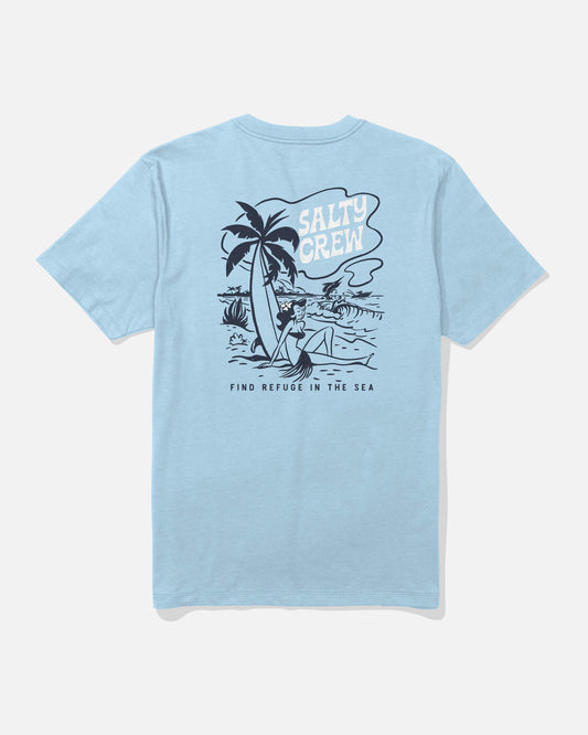 Lounge Ss Tee - Clear Sky