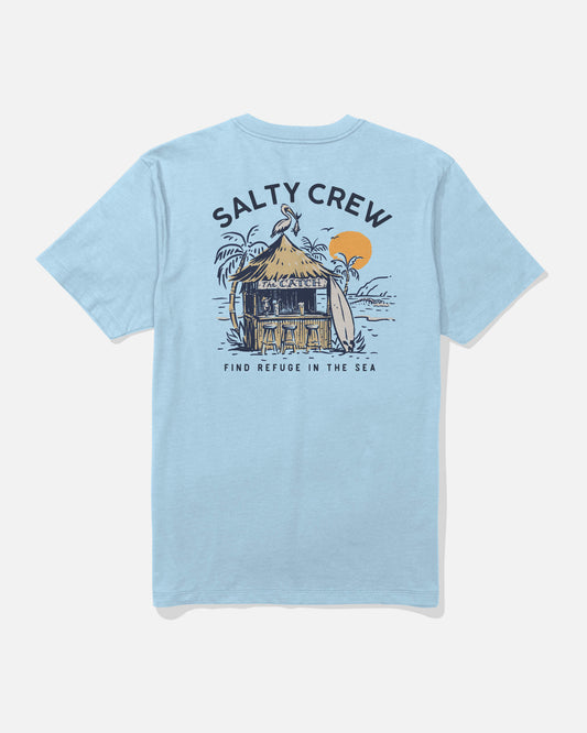 The Catch Ss Tee - Clear Sky