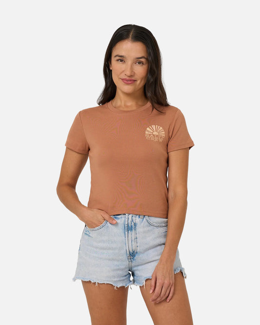 Sunshine Baby Tee - Mocha
