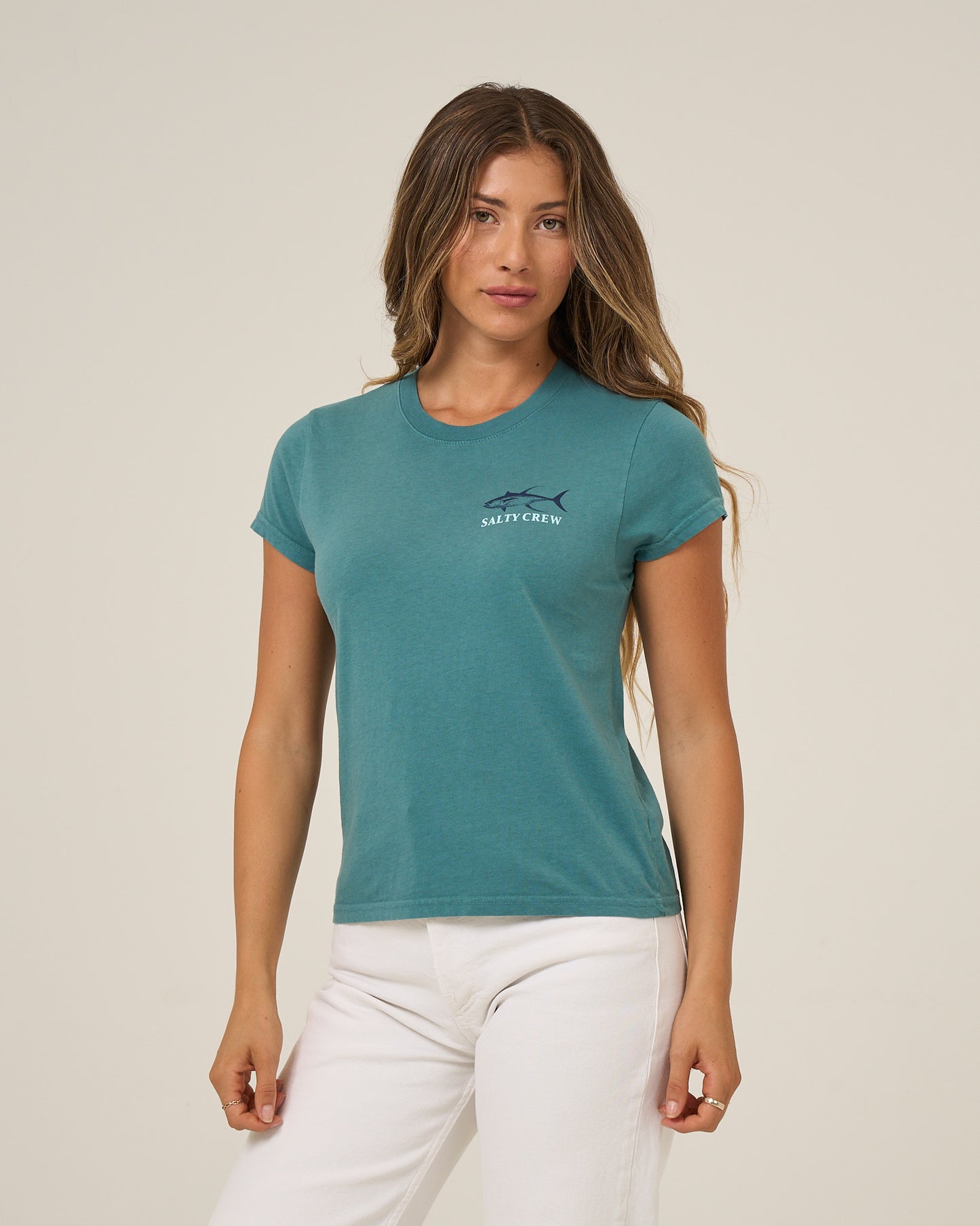 Overlay Modern Tee - Teal