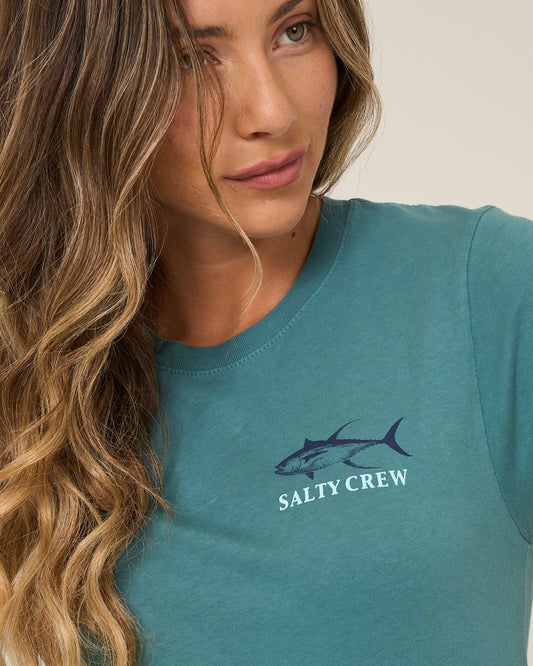 Overlay Modern Tee - Teal