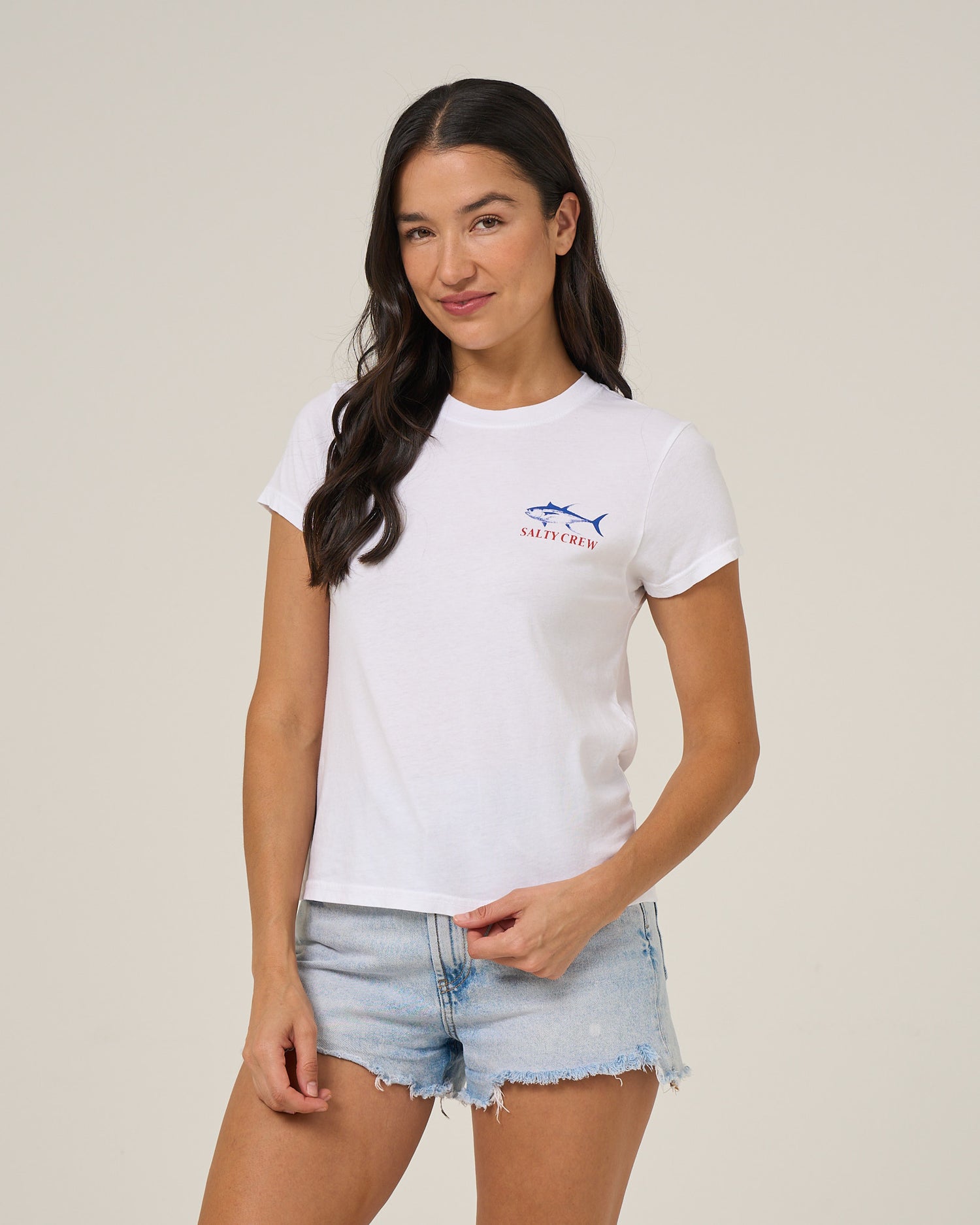 Overlay Modern Tee - White
