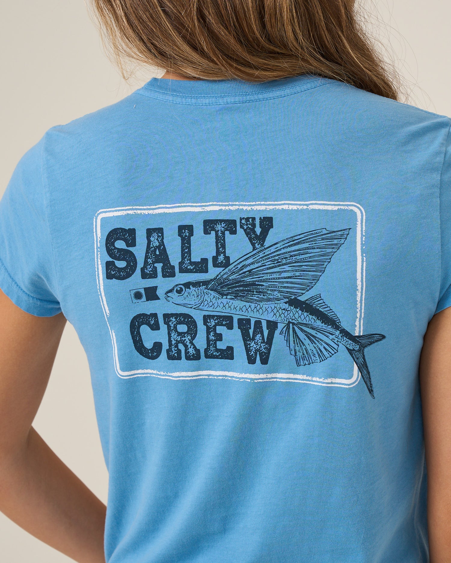 Flyer Modern Tee - Ash Blue