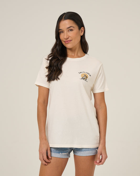 Beach Hut Bf Tee - Off White