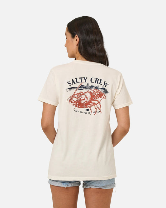 American Catch Bf Tee - Off White