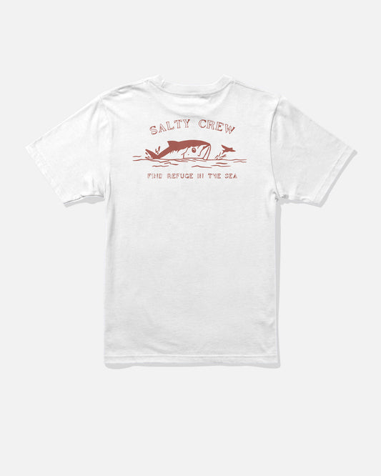 Peeked Ss Tee Kids - White