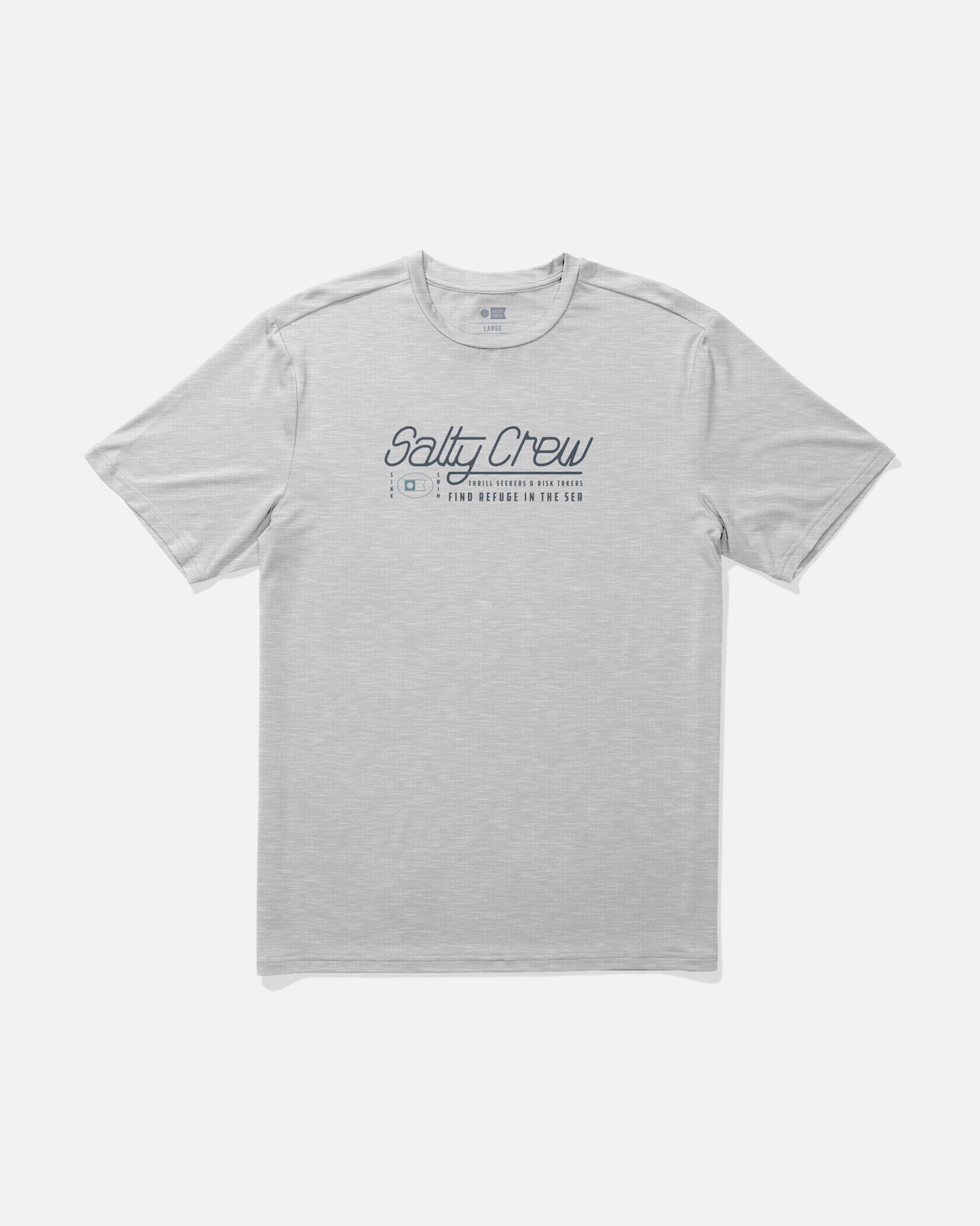Fluid Ss Sunshirt - Grey Heather