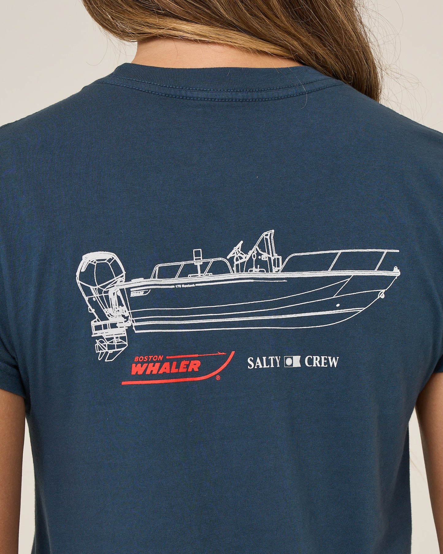 Whaler Modern Tee - Midnight Navy